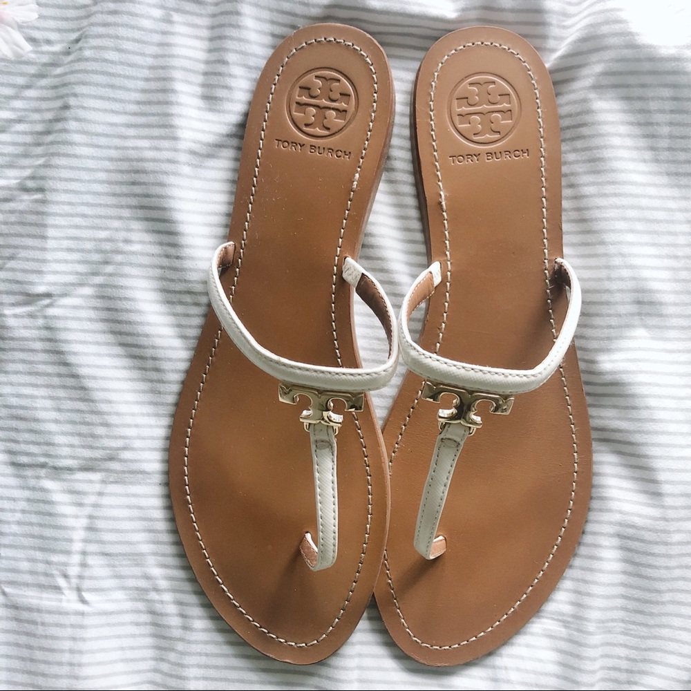 Tory Burch | Logo Thong Sandals 10 - Picture 2 of 7